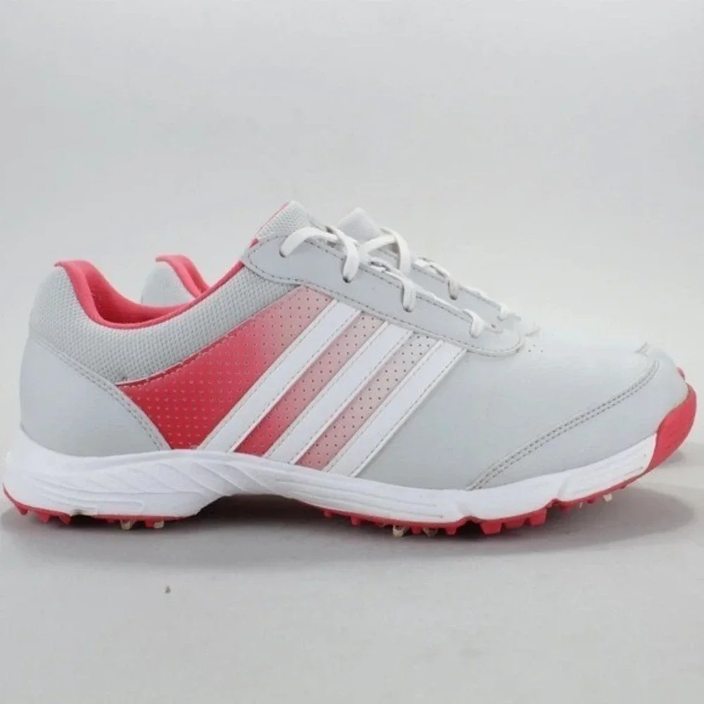 Adidas Tech Response Soft Spike Golf Shoes in Grey Pink Size‎ 7.5